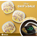 DISNEY無線充電板配夜燈 - 鋼牙與大鼻 Chip 'n Dale